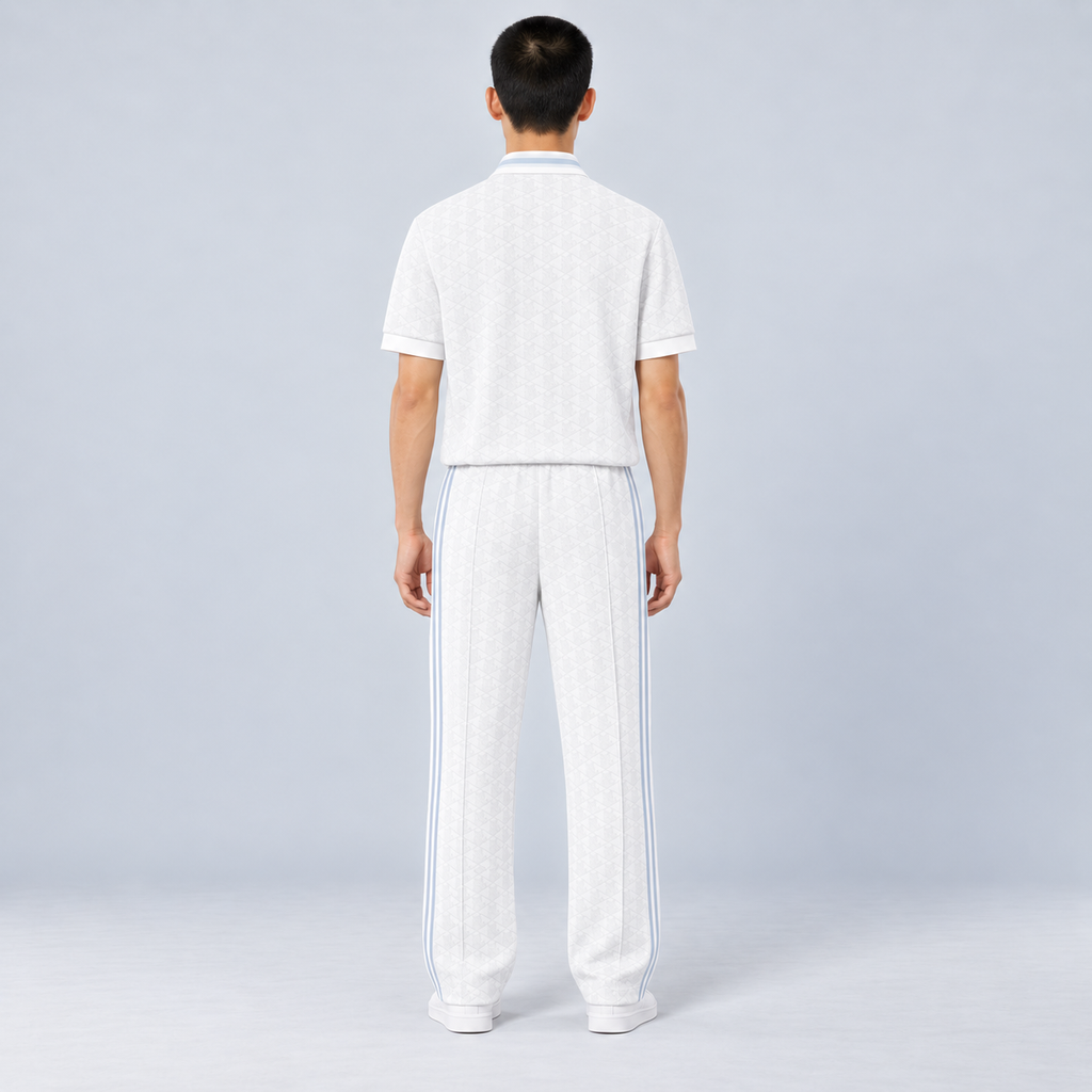 Completo Lacoste Monogram Uomo – Polo e Pantalone