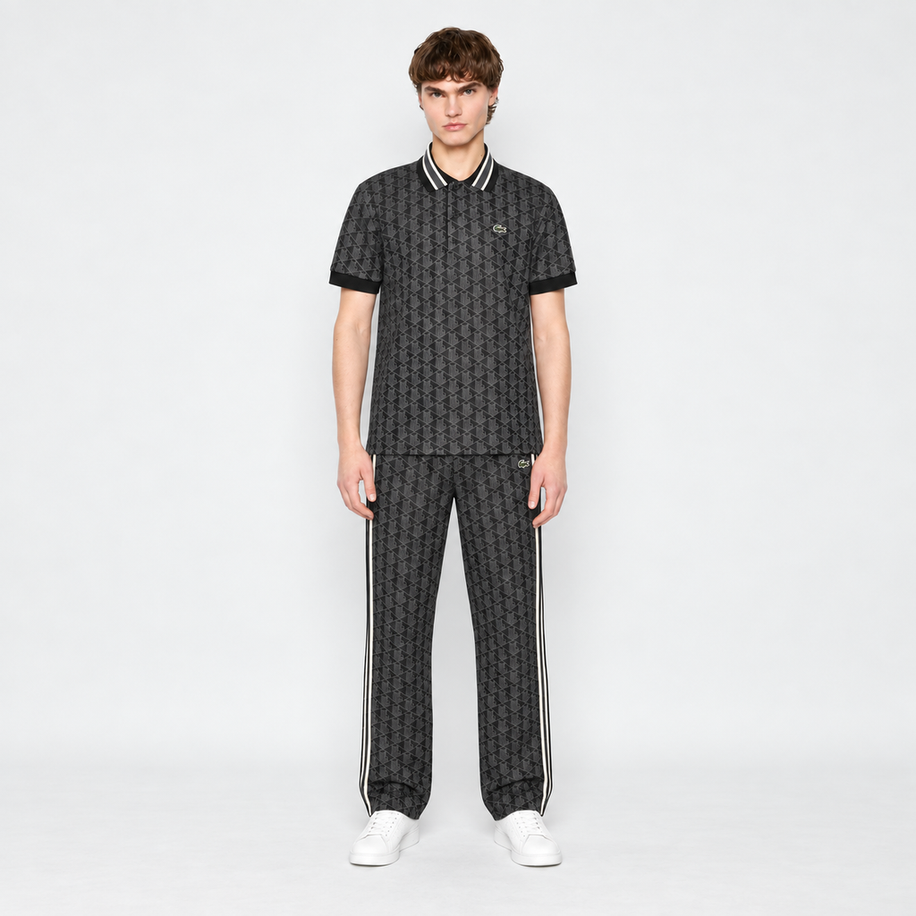 Completo Lacoste Monogram Uomo – Polo e Pantalone