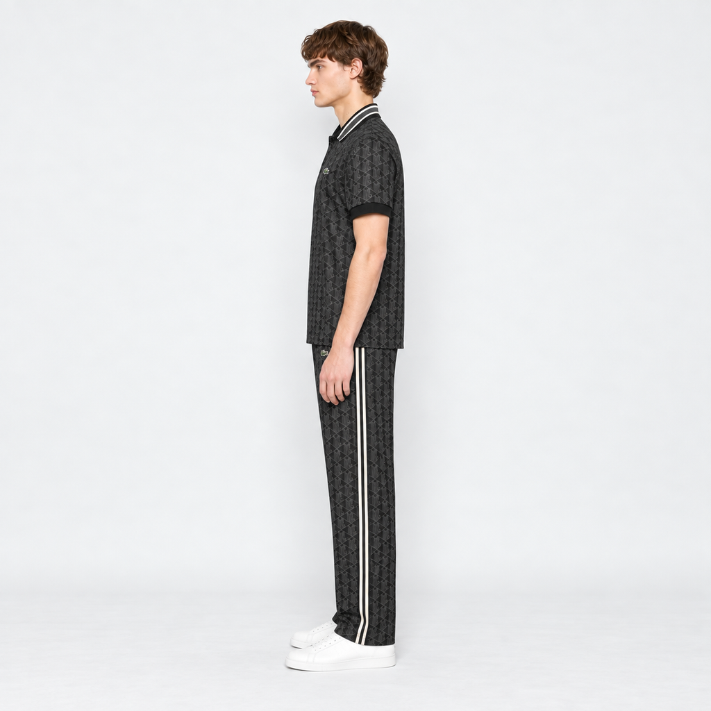 Completo Lacoste Monogram Uomo – Polo e Pantalone