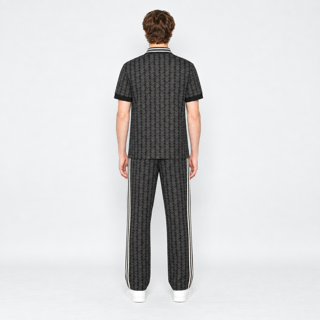 Completo Lacoste Monogram Uomo – Polo e Pantalone