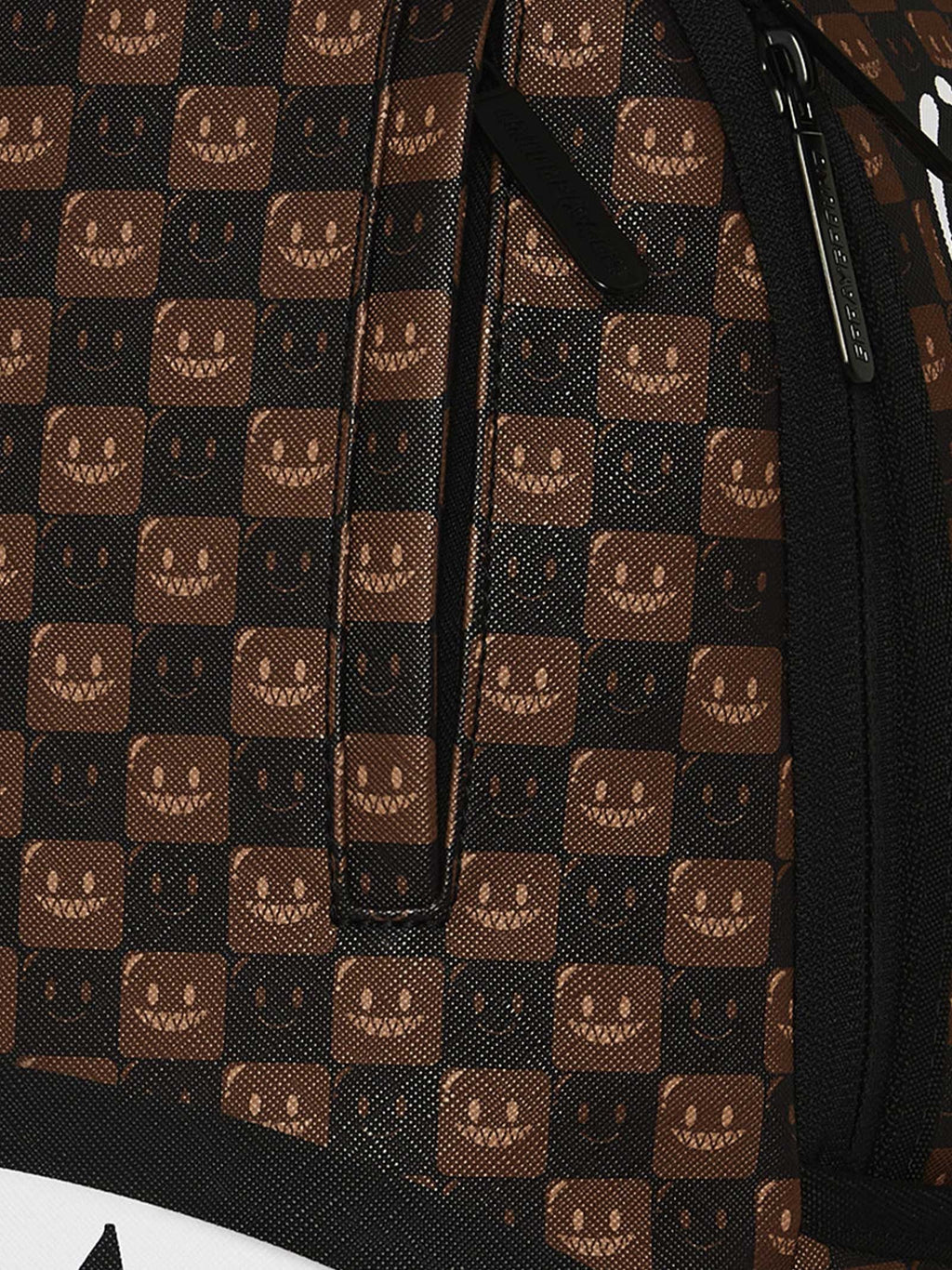 SPRAYGROUND zaino sharks in paris wtf bubble brown check 910b8634nsz marrone