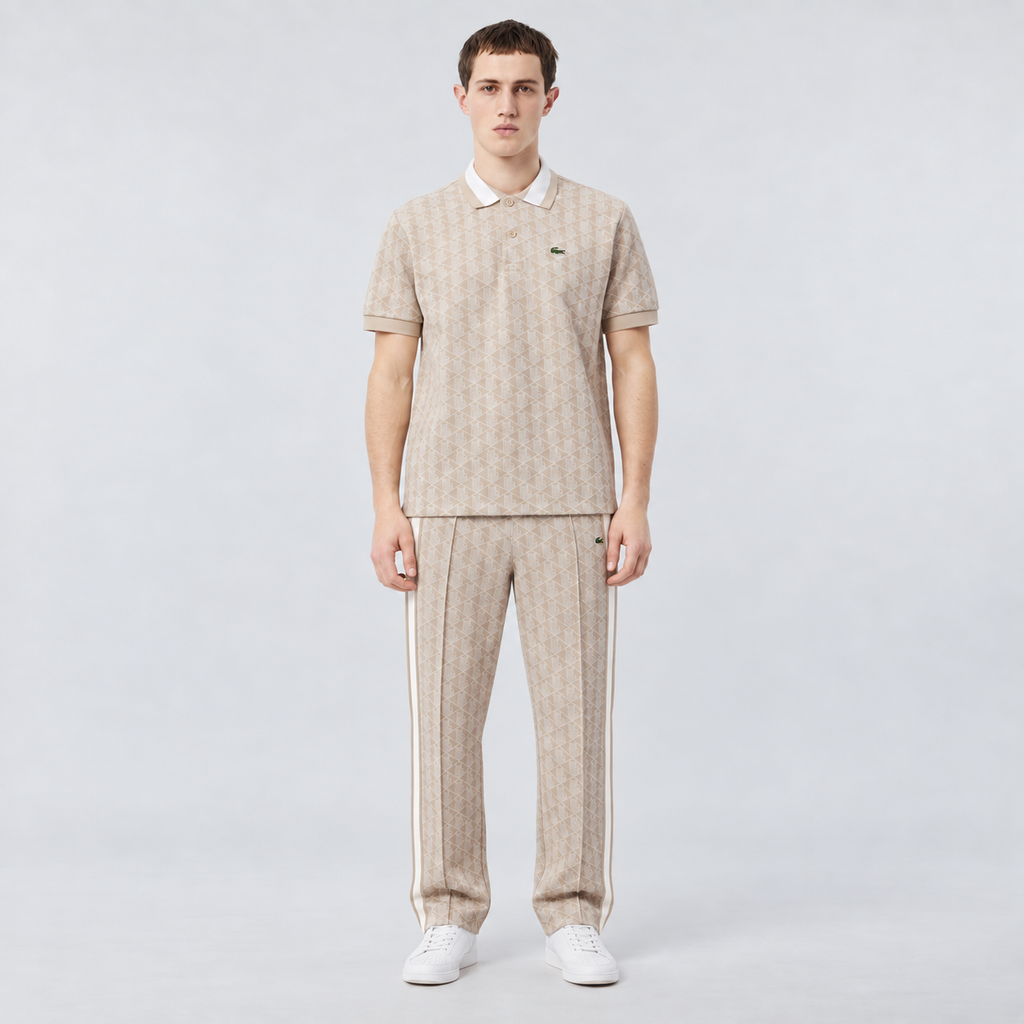Completo Lacoste Monogram Uomo – Polo e Pantalone