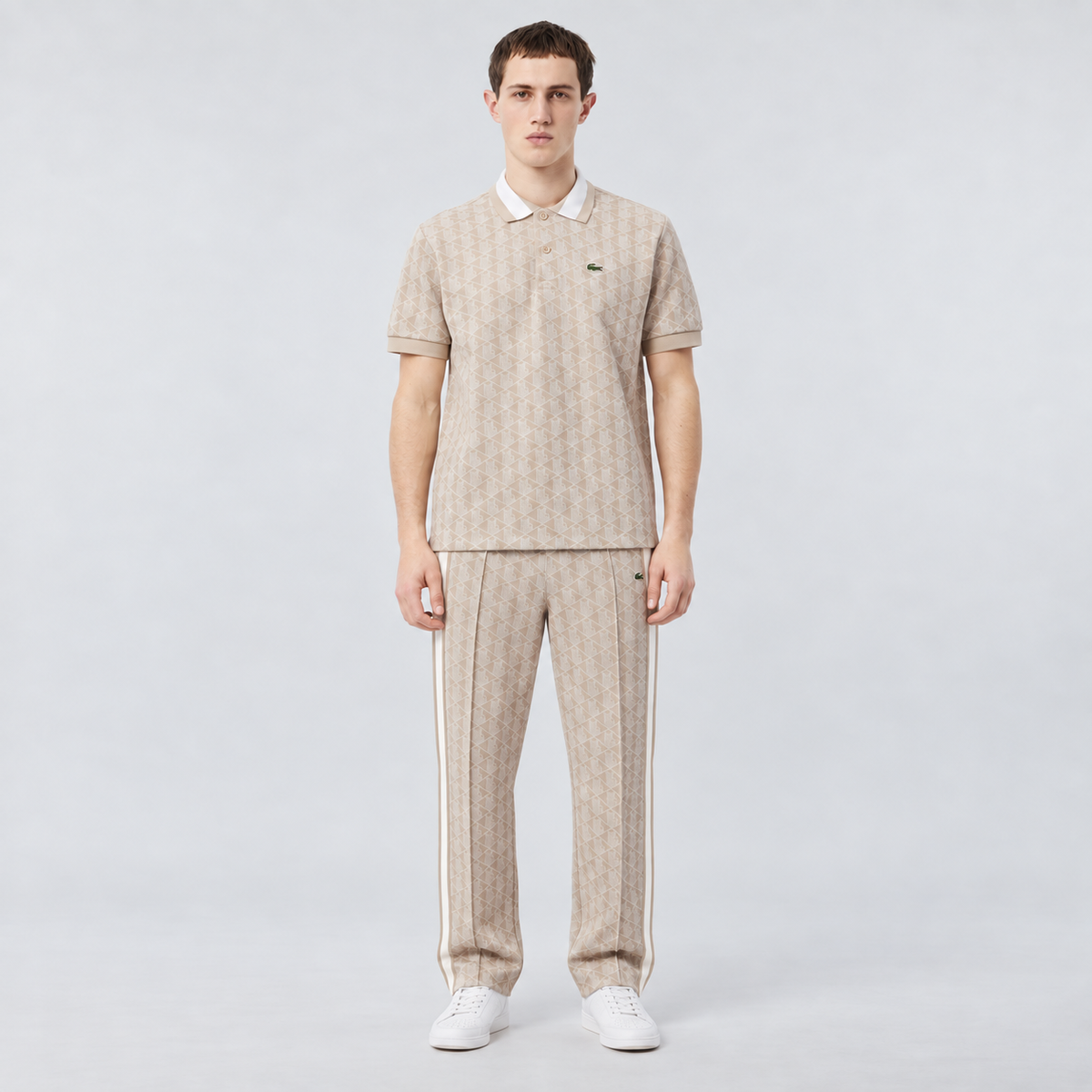Completo Lacoste Monogram Uomo – Polo e Pantalone