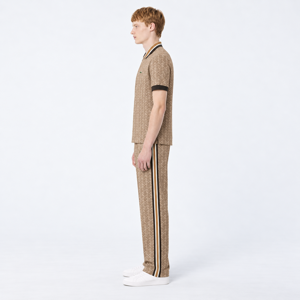 Completo Lacoste Monogram Uomo – Polo e Pantalone