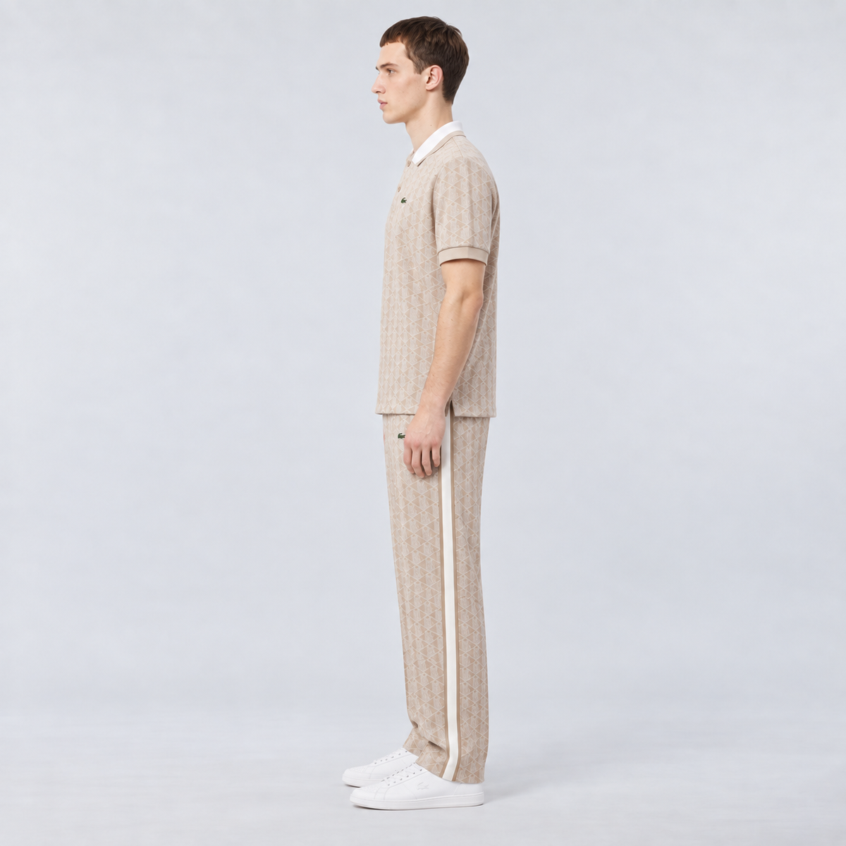 Completo Lacoste Monogram Uomo – Polo e Pantalone